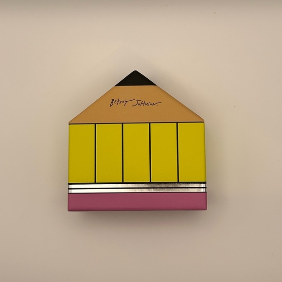 *New* Betsey Johnson Gold Glitter Pencil Bracelet - Picture 4 of 5